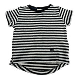 Paolo Pecora T-Shirt Fantasia A Righe Nero per Bambino PP2214 NERO PAOLO PECORA 