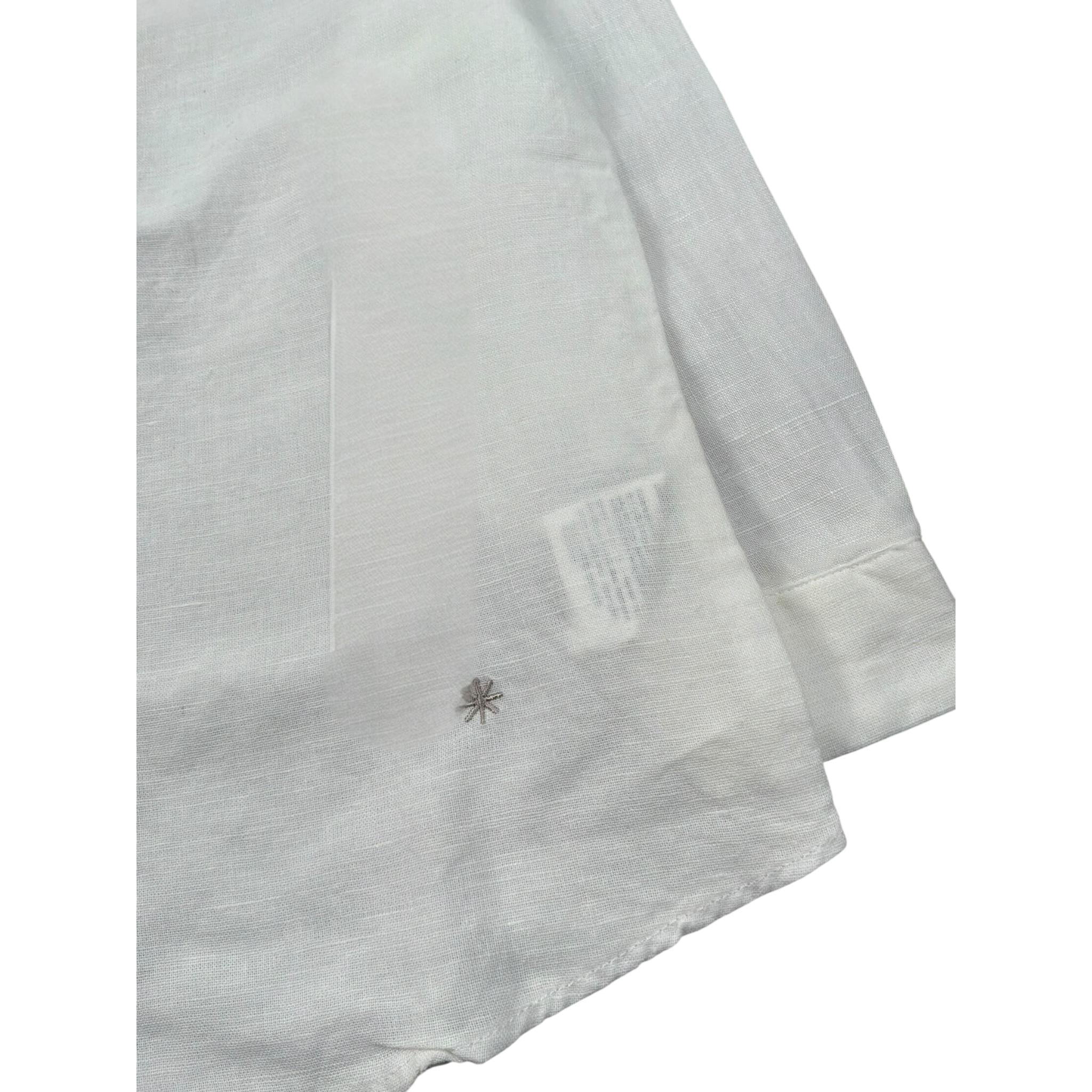 Manuel Ritz Camicia Manica Lunga tinta unita Collo Coreano Panna per Neonato MR2217 PANNA MANUEL RITZ 