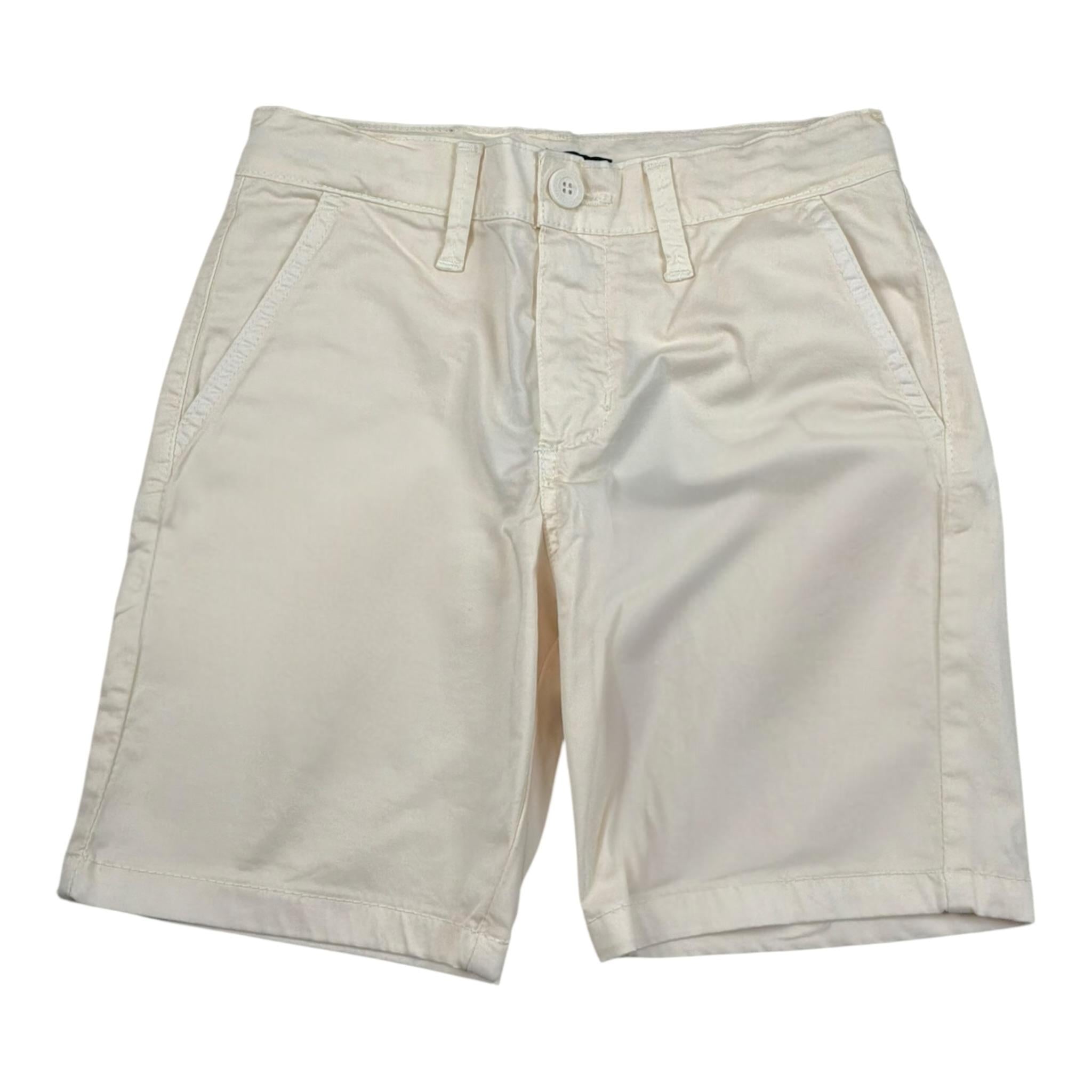 Never Too Bermuda tinta unita con Girovita Regolabile Beige per Bambino NT2378B BEIGE NEVER TOO 