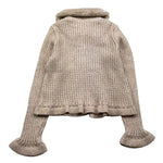 MAYORAL cardigan tinta unita con colletto rimovibile Beige per Neonata 4362NXX BEIGE MAYORAL 
