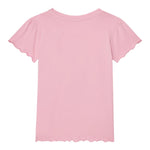 Guess T-Shirt Girocollo Tinta Unita con Logo per Bambina K5GI15K6YW4 ROSA GUESS 