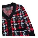 JOHN RICHMOND cardigan stampa fantasia Nero/rosso per Neonato RIA25033CD NERO/ROSSO JOHN RICHMOND 