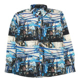 Brian Rush Langarmshirt Napoli Scudetto Print Fantasy Multicolor für Jungen
