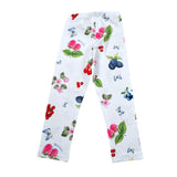 Monnalisa Leggins Tinta Unita con Stampa per Bambina 11E414X BIANCO MONNALISA 