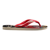 Havaianas Flip-Flops, einfarbig, mit rotem Spiderman-Muster für Jungen