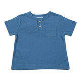 Mayoral T-Shirt Tinta Unita con Stampa per Neonato 11058 BLU MAYORAL 