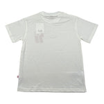 Il Gufo T-Shirt Girocollo Tinta Unita con Ricamo per Bambino P25TS479MF001 BIANCO IL GUFO 