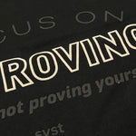 STAY STREET t-shirt girocollo tinta unita con stampa Nero per Neonato TB3005N NERO STAY STREET 