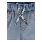 Levi'S Bermuda In Denim Tinta Unita con Elastico In Vita per Bambino 9ED613 AZZURRO LEVI'S 