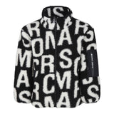 MARC JACOBS cappotto bicolore modello teddy logato Bianco/nero per Neonato W60261 BIANCO/NERO MARC JACOBS 