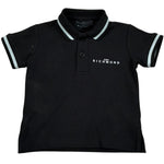John Richmond Polo Mezza Manica Tinta Unita per Neonato RIP26010PO NERO JOHN RICHMOND 