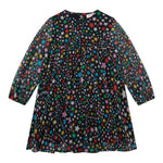 STELLA McCARTNEY abito manica lunga tinta unita cn stampa stelle Nero per Neonata TV1C40 NERO STELLA McCARTNEY 