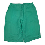 Hinnominate Einfarbige Bermuda-Shorts mit elastischer Taille in Aquagrün für Jungen