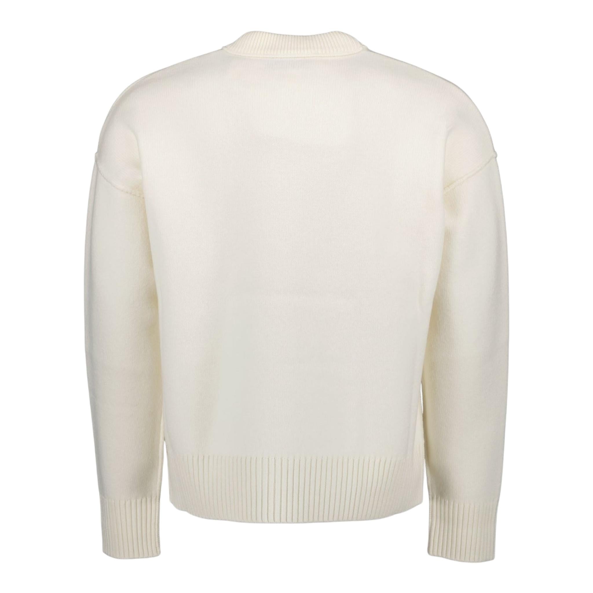 CAFFE' D'ORZO felpa in maglia tinta unita girocollo Panna per Bambina 2V9A40 PANNA CAFFE' D'ORZO 