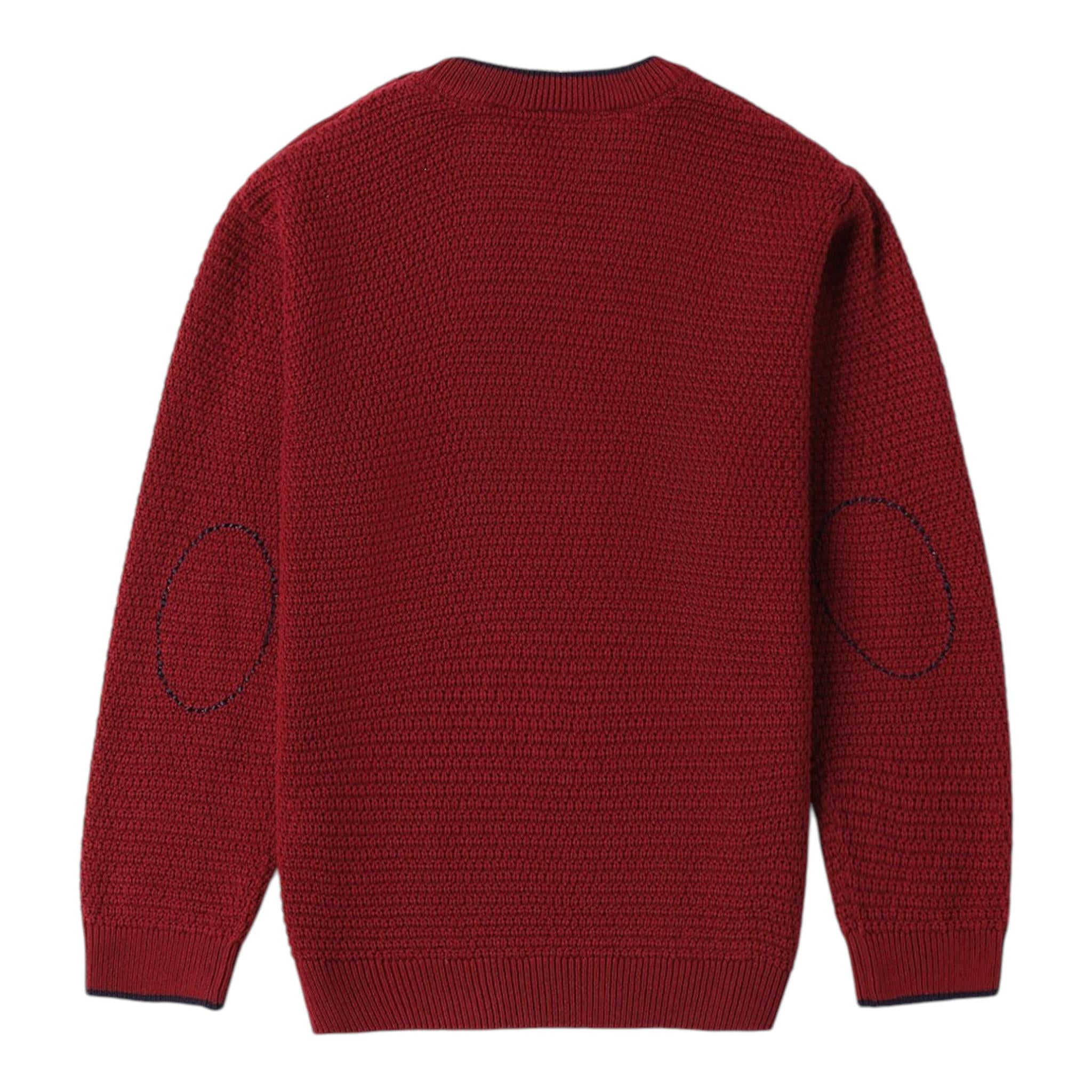 SARABANDA maglia girocollo tinta unita Rosso per Neonato 0A022N ROSSO SARABANDA 