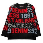 GUESS maglia girocollo tinta unita con stampa Nero per Neonato N4YR00Z3GV00 NERO GUESS 