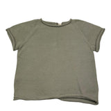 Li &amp; Me Einfarbiges grünes T-Shirt mit Rundhalsausschnitt für Babys