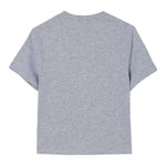 Stella Mccartney T-Shirt Girocollo Tinta Unita con Stampa per Bambino TV8P41 GRIGIO STELLA McCARTNEY 