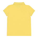 Ralph Lauren Polo Mezza Manica Tinta Unita con Logo per Neonata 312698589132N GIALLO RALPH LAUREN 