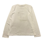 DIXIE shirt girocollo tinta unita con stampe in contrasto Panna per Bambina LB57030G34 PANNA DIXIE 