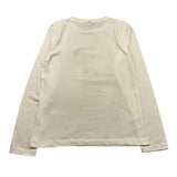 DIXIE shirt girocollo tinta unita con stampe in contrasto Panna per Bambina LB57030G34 PANNA DIXIE 