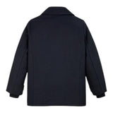 TOMMY HILFIGER cappotto tinta unita con bottoni Blu per Bambino KB0KB09199 BLU TOMMY HILFIGER 