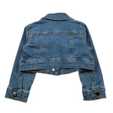 Liu Jo Giubbino In Denim Tinta Unita per Neonata KA5066X BLU LIU JO 