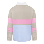 Dsquared2 Camicia Manica Lunga Bicolore per Bambino DQ2772 BIANCO/BEIGE DSQUARED2 