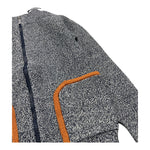 TRUSSARDI maglia tinta unita con zip Grigio per Bambino TBA25111MA GRIGIO TRUSSARDI 