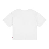 Levi'S T-Shirt Girocollo Tinta Unita con Logo per Bambina 3E0220 BIANCO LEVI'S 