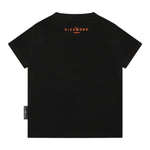 John Richmond T-Shirt Girocollo tinta unita con Stampa Nero per Neonato RIP25014TSXXXX NERO JOHN RICHMOND 