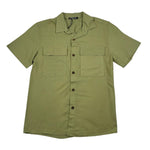 Never Too Camicia tinta unita Mezza Manica Verde per Bambino NT2273R VERDE NEVER TOO 