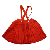 LE COCONNE gonna tinta unita con bretelle Arancione per Neonata LCN2296N ARANCIONE LE COCONNE 