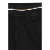 Boss Bermuda Tinta Unita con Elastico In Vita per Neonato J52091 NERO BOSS 