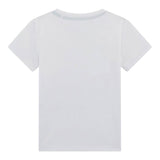 Guess T-Shirt Gircollo Tinta Unita con Stampa per Neonato N5GI16K8HM4 BIANCO GUESS 