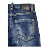 DSQUARED2 jeans tinta unita con strappi Blu per Bambino DQ01Q3 BLU DSQUARED2 