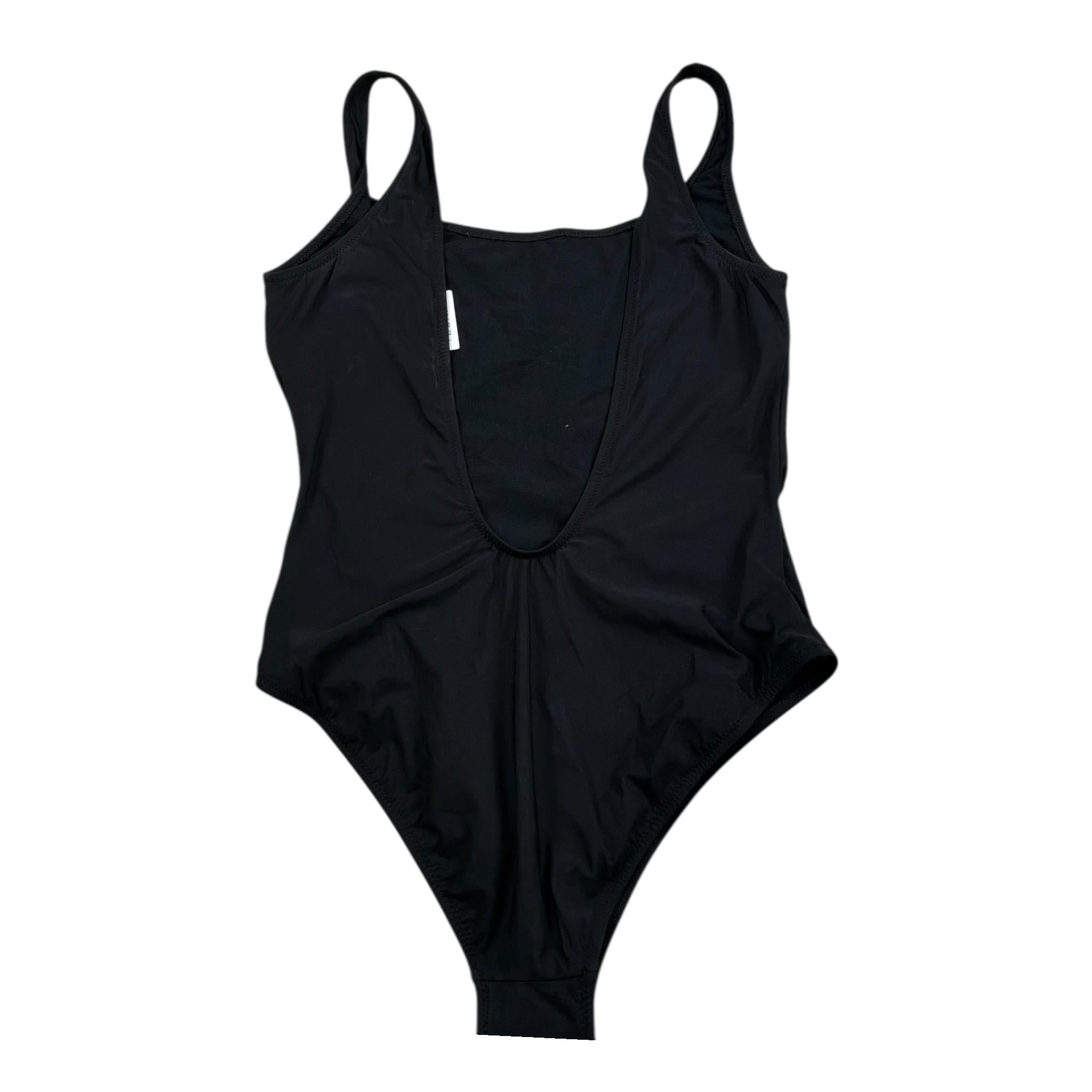 Moschino Costume Intero Tinta Unita con Stampa per Bambina A7123 NERO MOSCHINO 