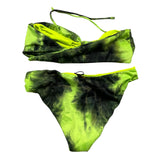 F**K Costume 2 Pezzi Fascia-Mutanda Multifantasia per Bambina FJ25G1C0 VERDE F**K 