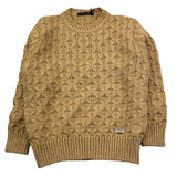 DANIELE ALESSANDRINI maglia girocollo tinta unita Beige per Bambino 1231W1408 BEIGE DANIELE ALESSANDRINI 