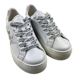 Zadig&amp;Voltaire Sneakers Plain mit Kontrast-Prints mit Schnürsenkeln Weiß für Mädchen