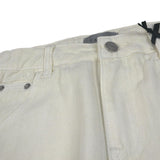 Gaelle Pantalone tinta unita con Stampa Logo Panna per Bambina 2745P00463 PANNA GAELLE 