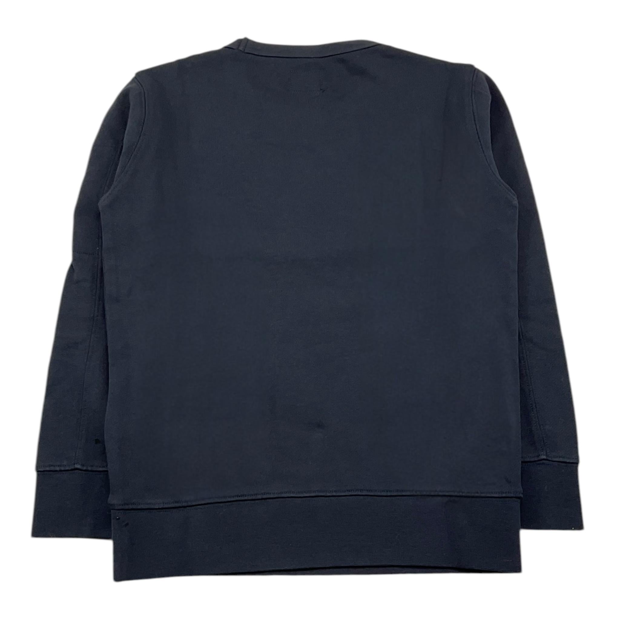 C.P. COMPANY felpa chiusa girocollo tinta unita Blu per Bambino CMF00C BLU C.P. COMPANY 