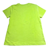 Moschino T-Shirt Girocollo Tinta Unita con Stampa per Bambino HWM058 VERDE MOSCHINO 