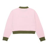 MARNI maglia tinta unita con stampa Rosa per Bambina M00993 ROSA MARNI 