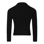 JOHN RICHMOND maglia mezza collo tinta unita con applicazioni Nero per Bambina RGA24080MAX NERO JOHN RICHMOND 