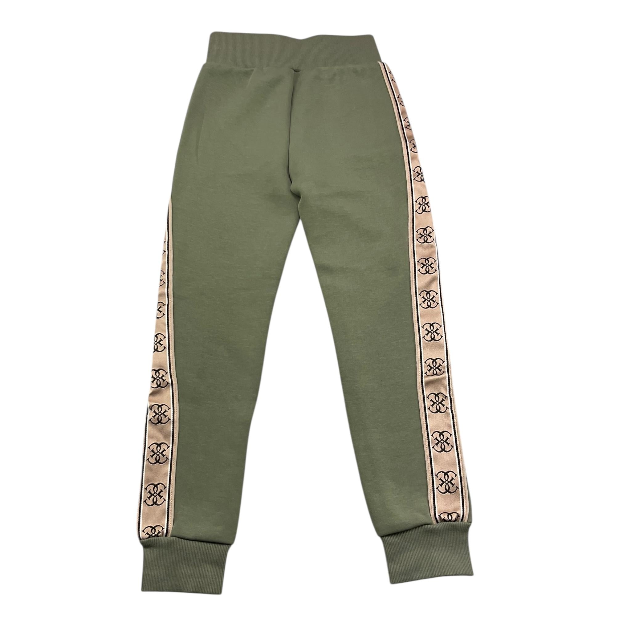 GUESS pantalone modello tuta con profili logati Verde per Bambino J2YQ27KB3P2 VERDE GUESS 
