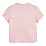 Tommy Hilfiger T-Shirt Girocollo Tina Unita con Stampa per Neonata KB0KB01623 ROSA TOMMY HILFIGER 