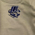 K-WAY shirt girocollo tinta unita con logo Verde per Neonato K8143CW VERDE K-WAY 