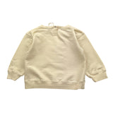 Babe & Tess Felpa Girocollo Tinta Unita con Stampa per Neonato 23518139N PANNA BABE & TESS 