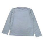 MOUSSE shirt girocollo tinta unita con stampa unicorno Azzurro per Bambina HKTL361WJ AZZURRO MOUSSE 
